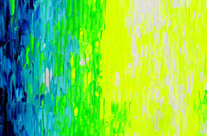 YGB - Bold Neon Abstract Painting Palette Knife