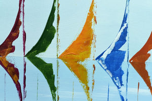 Sailing Symphony (2025) Acrylic painting by Edelgard Schroer