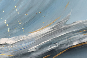 Ocean Loop (2025) Acrylic painting by Edelgard Schroer