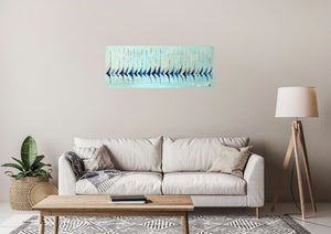 Sailing Rhythm 2025 Acrylic Painting by Edelgard Schroer