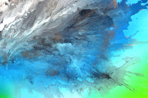 Astral Love 30 Large Textured Monochrome Abstract