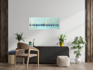 Sailing Rhythm 2025 Acrylic Painting by Edelgard Schroer