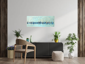 Sailing Rhythm 2025 Acrylic Painting by Edelgard Schroer