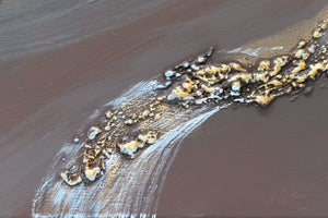 Twilight River 2025 Acrylic Painting by Edelgard Schroer