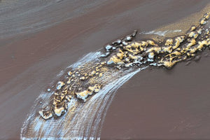 Twilight River 2025 Acrylic Painting by Edelgard Schroer