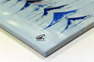 Sailing Rhythm 2025 Acrylic Painting by Edelgard Schroer