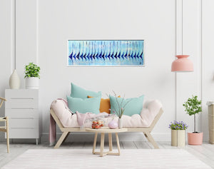 Ocean Harmony 2025 Acrylic painting by Edelgard Schroer