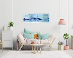 Ocean Harmony 2025 Acrylic painting by Edelgard Schroer