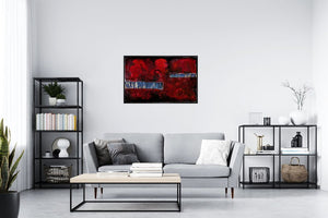 Lead Silence (2025) Acrylic painting by Edelgard Schroer