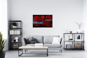 Lead Silence (2025) Acrylic painting by Edelgard Schroer