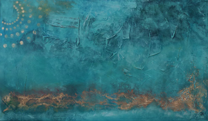 Sun Traces (2025) Acrylic painting by Edelgard Schroer