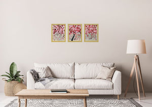 Spring Days in Japan (2025) Acrylic painting by Edelgard Schroer