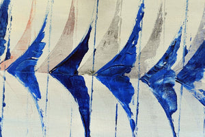 Sailing Rhythm 2025 Acrylic Painting by Edelgard Schroer