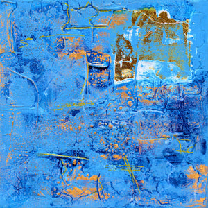 Traces of Gold (2025) Acrylic painting by Edelgard Schroer