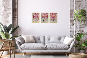 Spring Days in Japan (2025) Acrylic painting by Edelgard Schroer