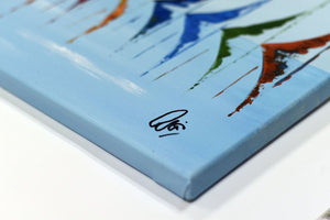 Sailing Symphony (2025) Acrylic painting by Edelgard Schroer