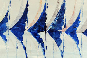 Sailing Rhythm 2025 Acrylic Painting by Edelgard Schroer