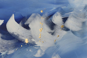 Azure Flow 2025 Acrylic painting by Edelgard Schroer