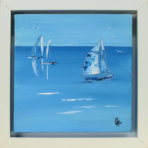 Ocean Breeze (2025) Acrylic painting by Edelgard Schroer