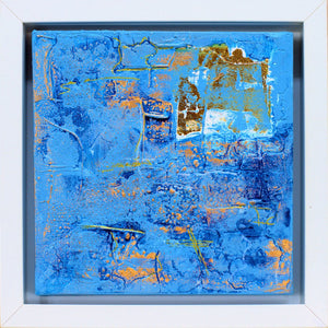 Traces of Gold (2025) Acrylic painting by Edelgard Schroer