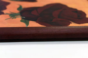 Crimson Grace (2025) Acrylic painting by Edelgard Schroer