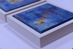 Traces of Gold (2025) Acrylic painting by Edelgard Schroer