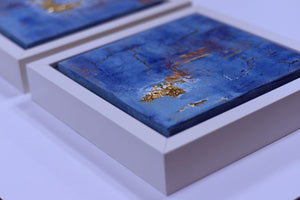 Traces of Gold (2025) Acrylic painting by Edelgard Schroer