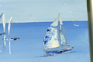 Ocean Breeze (2025) Acrylic painting by Edelgard Schroer