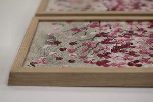 Spring Days in Japan (2025) Acrylic painting by Edelgard Schroer