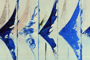 Sailing Rhythm 2025 Acrylic Painting by Edelgard Schroer