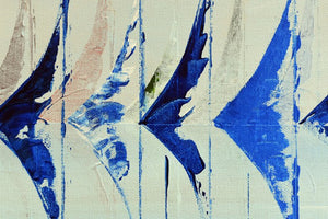 Sailing Rhythm 2025 Acrylic Painting by Edelgard Schroer