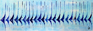 Ocean Harmony 2025 Acrylic painting by Edelgard Schroer