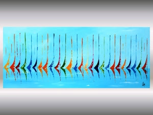 Sailing Symphony (2025) Acrylic painting by Edelgard Schroer