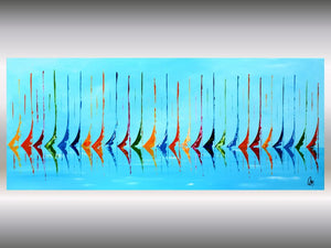 Sailing Symphony (2025) Acrylic painting by Edelgard Schroer