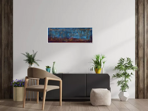 Midnight Ember (2025) Acrylic painting by Edelgard Schroer