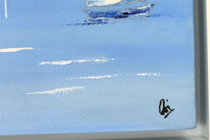 Ocean Breeze (2025) Acrylic painting by Edelgard Schroer