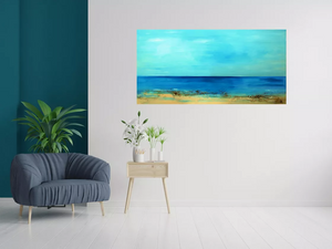Endless Horizon (2025) Acrylic painting by Edelgard Schroer