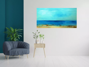 Endless Horizon (2025) Acrylic painting by Edelgard Schroer