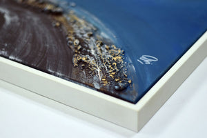 Liquid Horizon 2025 Acrylic painting by Edelgard Schroer