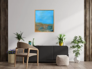 Quiet Horizon (2025) Acrylic painting by Edelgard Schroer