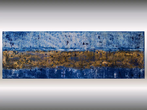 Silent Gilding (2026) Acrylic painting by Edelgard Schroer