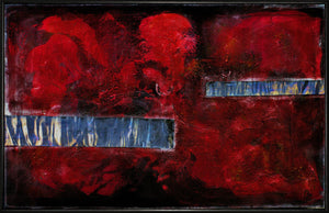 Lead Silence (2025) Acrylic painting by Edelgard Schroer