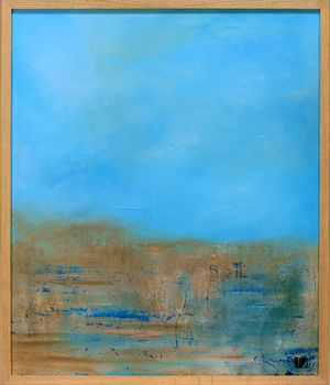 Quiet Horizon (2025) Acrylic painting by Edelgard Schroer