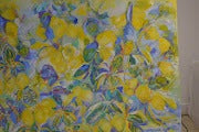 Sicilian Lemons 2026 Original Large Textured Oil Painting