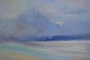 Fisherman’s Cove Original Atmospheric Seascape Painting
