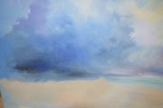 Fisherman’s Cove Original Atmospheric Seascape Painting