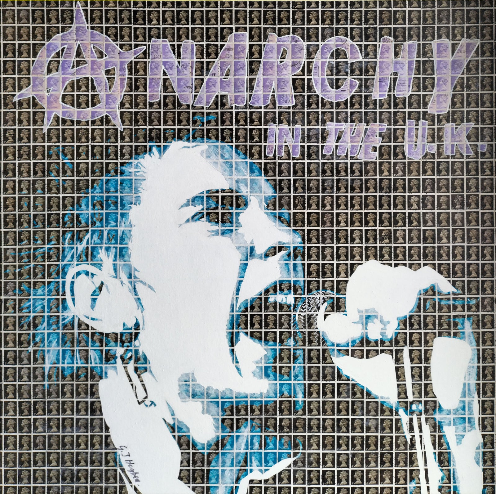 Anarchy in the UK – Mixed Media Collage Artwork