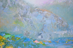 Highlanders on the Loch Scottish Highland Landscape