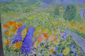 Tuscan Hills – Impressionist Landscape Painting