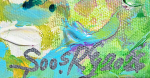 Wildflower Meadow Painting Woodland Daisies